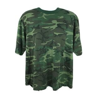 Liberty Vintage 90s Camouflage T-Shirt Men's 2XL Single Stitch Made In USA